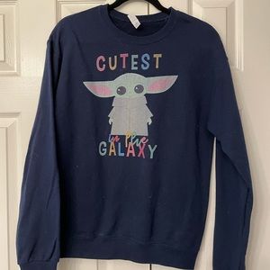 Baby yoda sweater